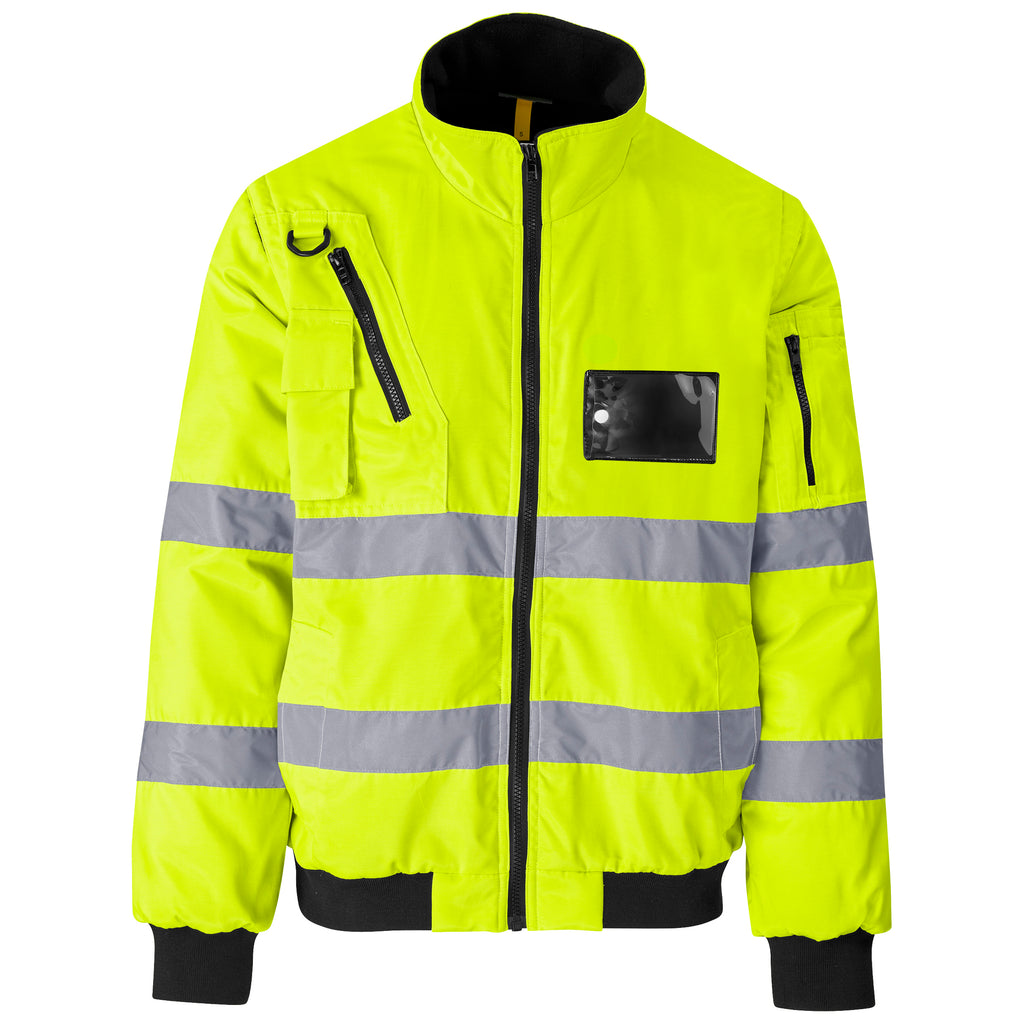 Techno Padded Hi-Viz Reflective Bunny Jacket