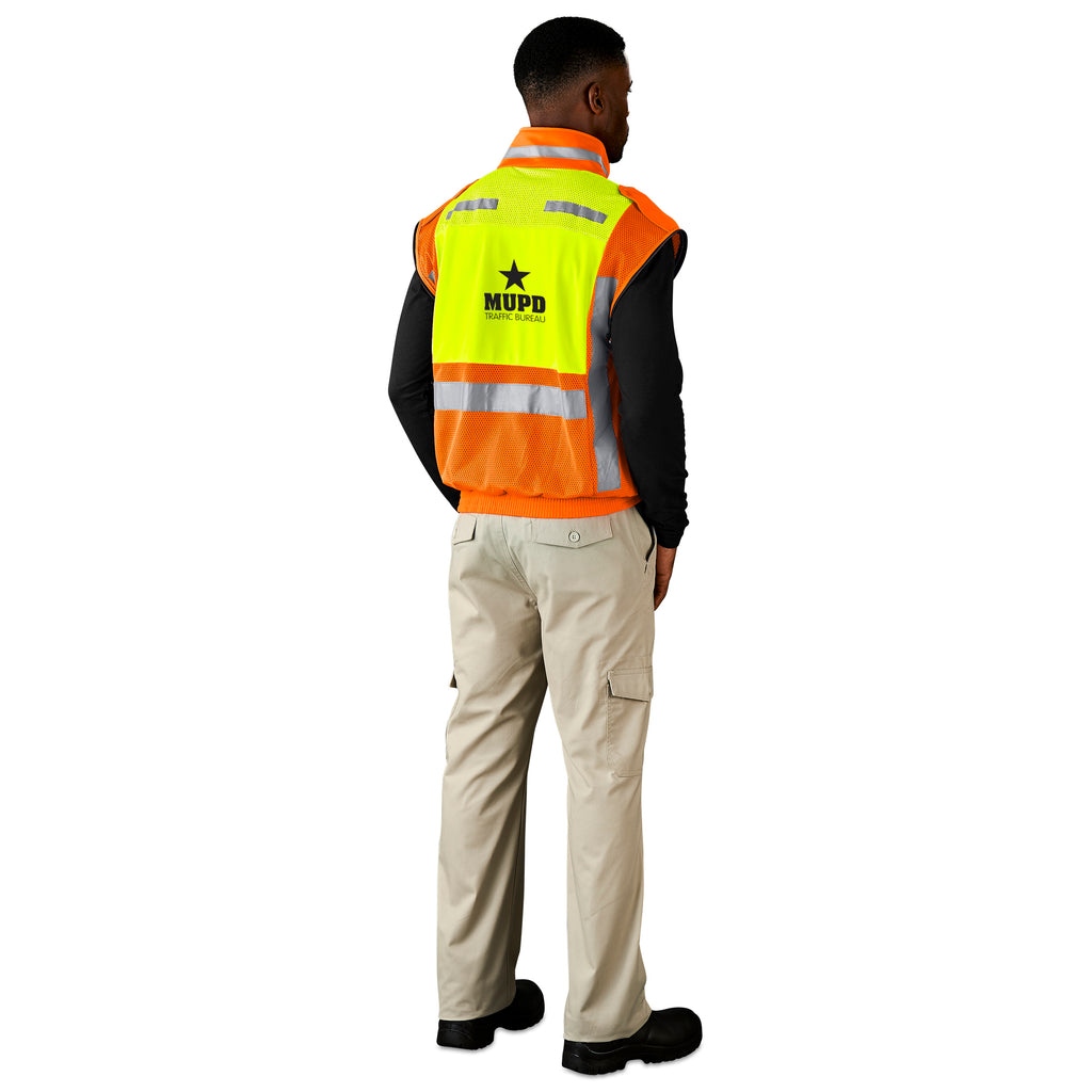 Metro Two-Tone Hi-Viz Reflective Zip-Off Jacket
