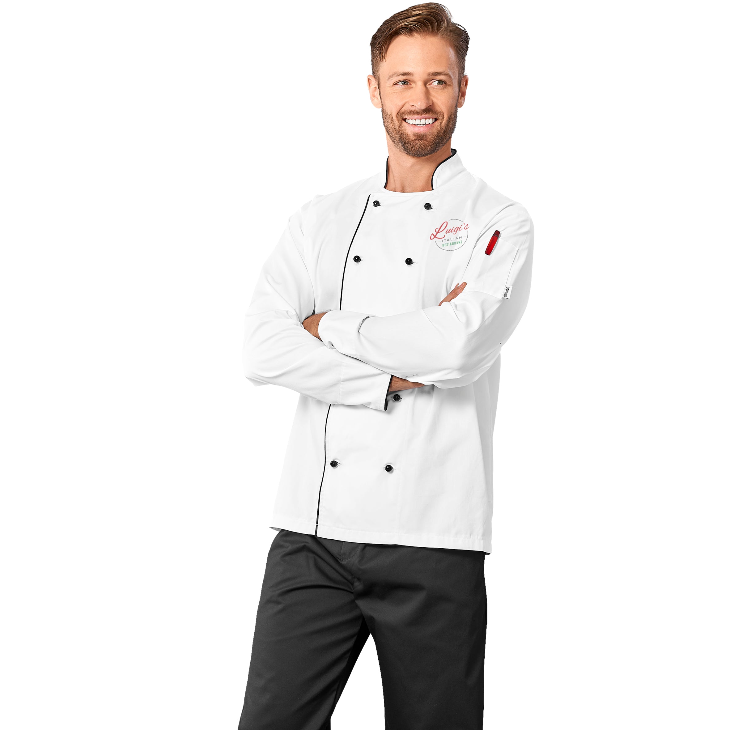 Unisex Long Sleeve Dijon Chef Jacket