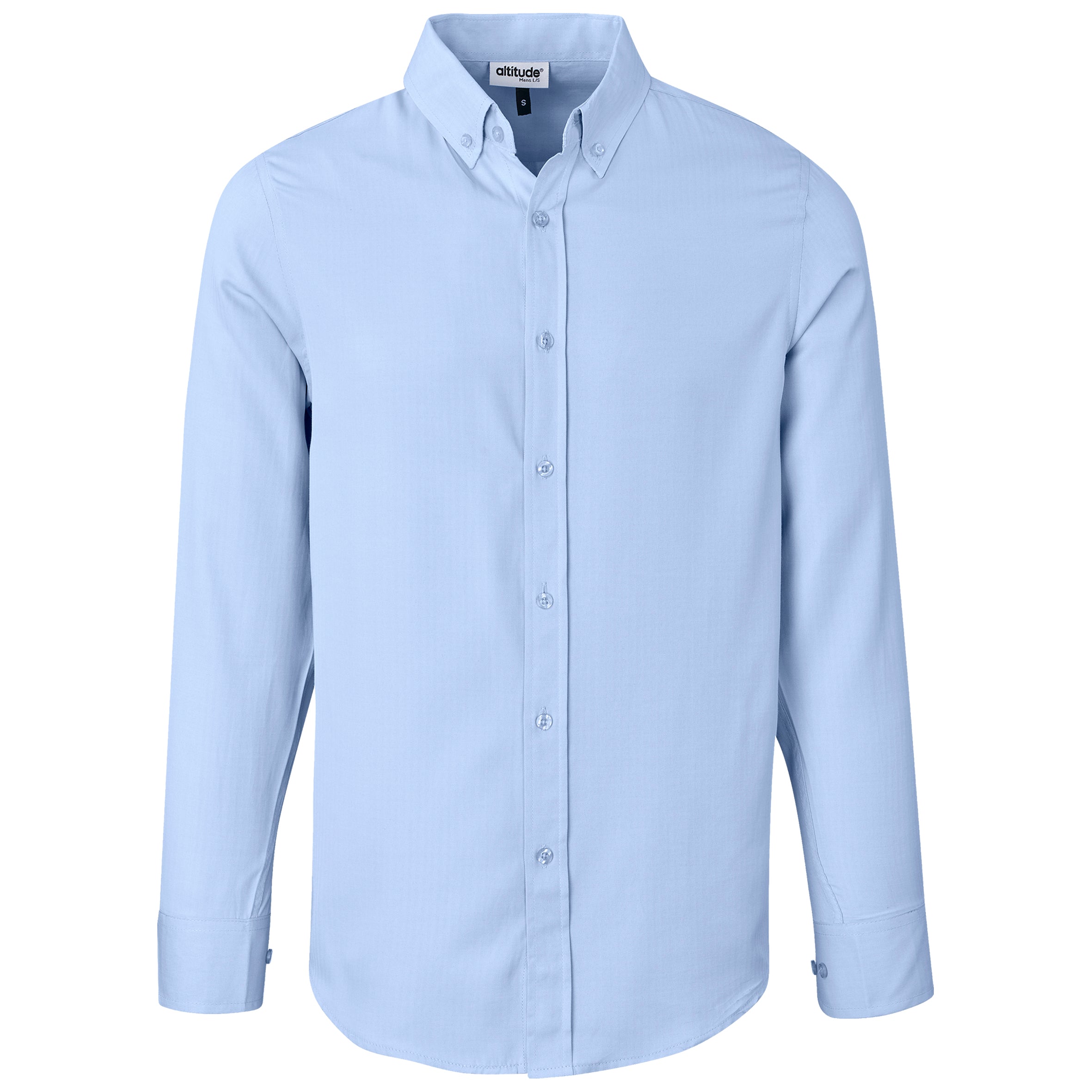 Amrod - Mens Long Sleeve Nottingham Shirt