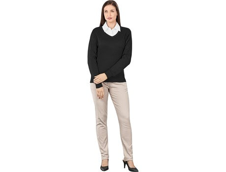 ALTITUDE - Ladies Long Sleeve Peru V-Neck Jersey