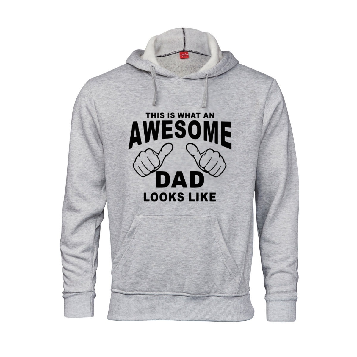 Awesome Dad - Printed Hoodie