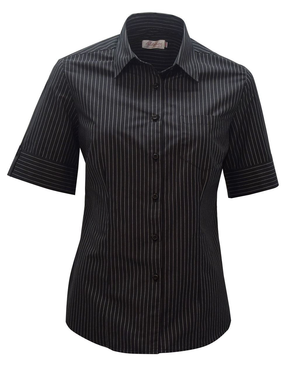 Rolando - K202 Ladies Stripe S/S Angelique Blouse