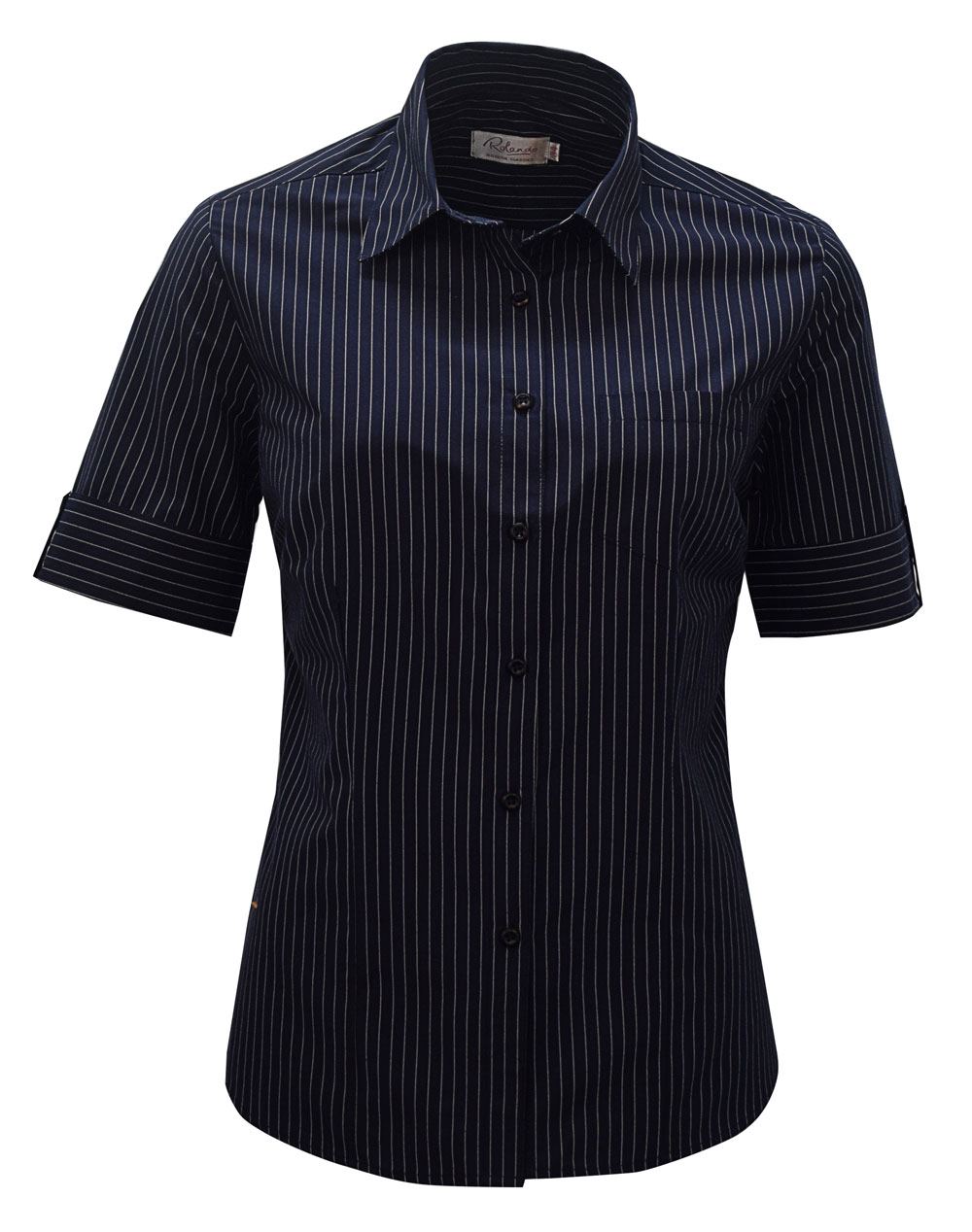Rolando - K202 Ladies Stripe S/S Angelique Blouse