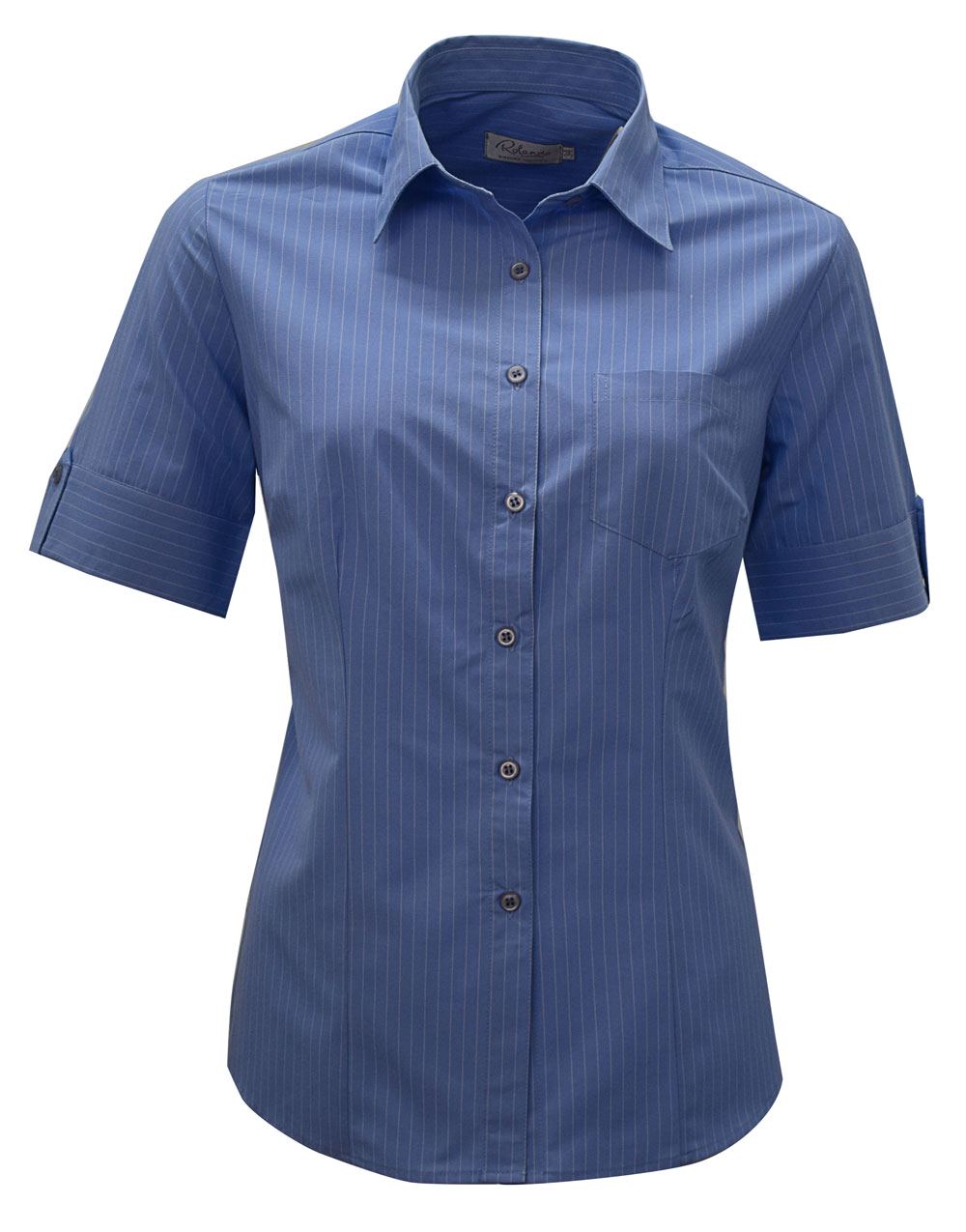 Rolando - K202 Ladies Stripe S/S Angelique Blouse