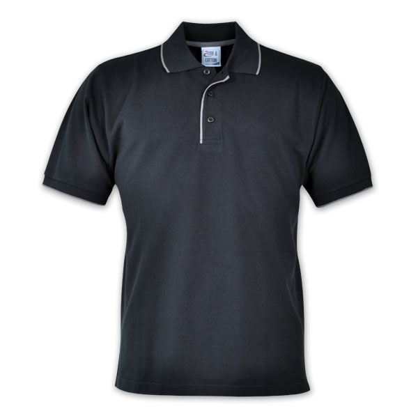 TEE&COTTON - Mens Contrast Trim Pique Knit Polo