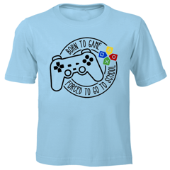 Born to Game Kids Printed T-shirts