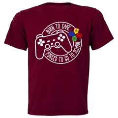 Born to Game Kids Printed T-shirts
