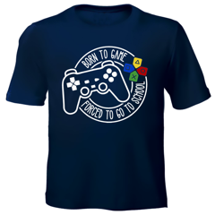 Born to Game Kids Printed T-shirts