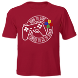 Born to Game Kids Printed T-shirts