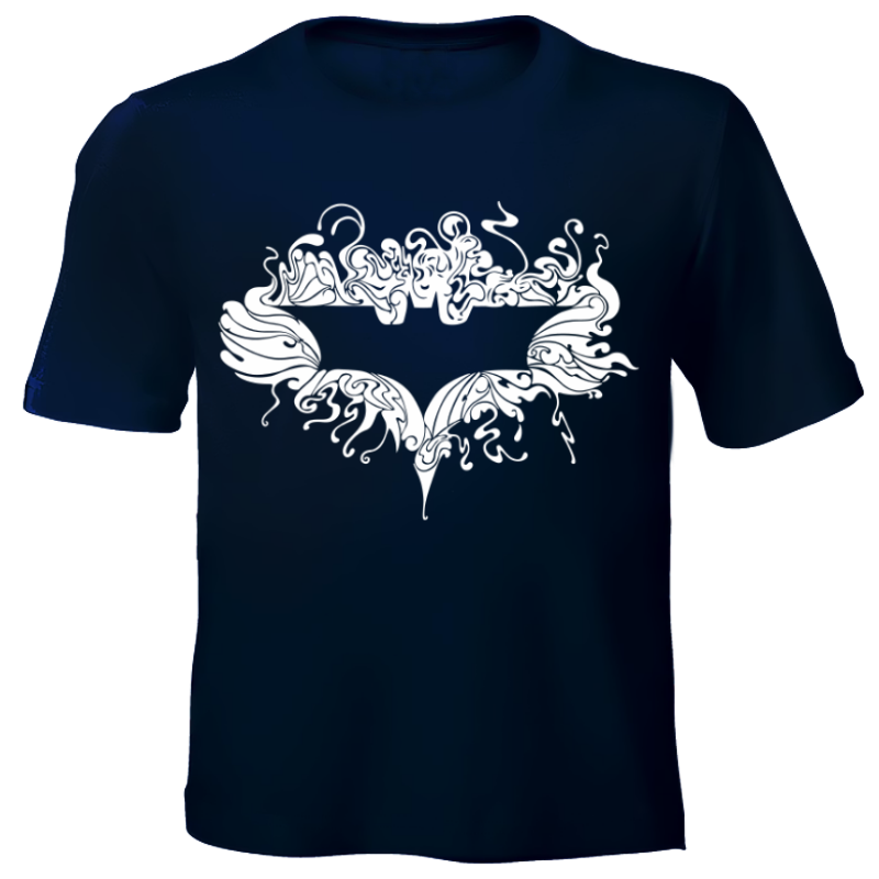 Fanciful Designs - Printed Batman T-Shirt