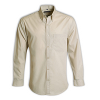 VANGARD Mens Cameron Shirt - Long Sleeve Lounge Shirt