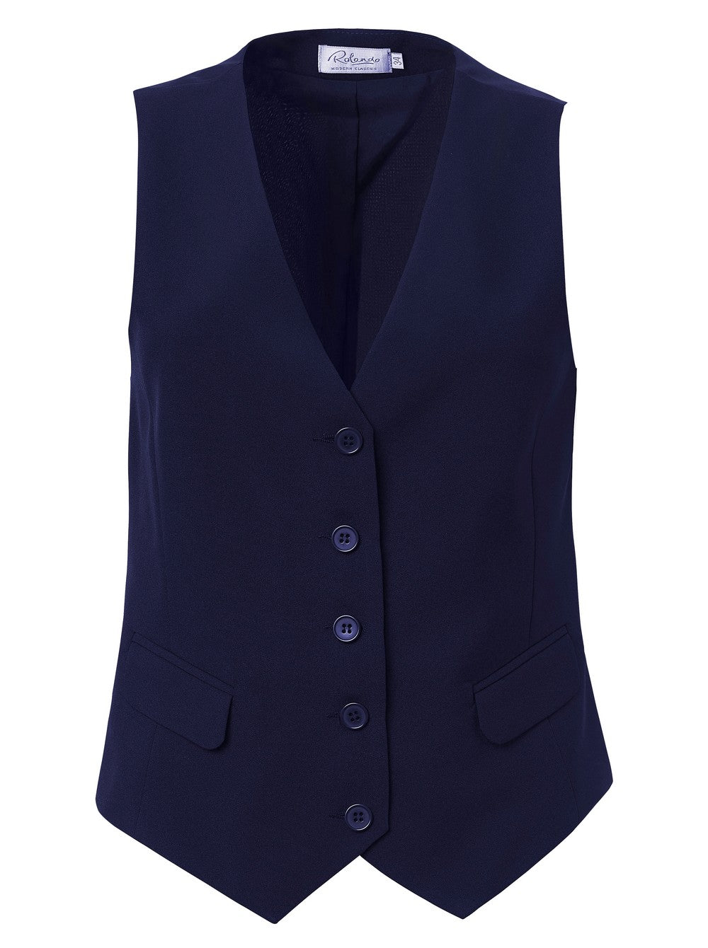 Ladies Waiscoat Navy