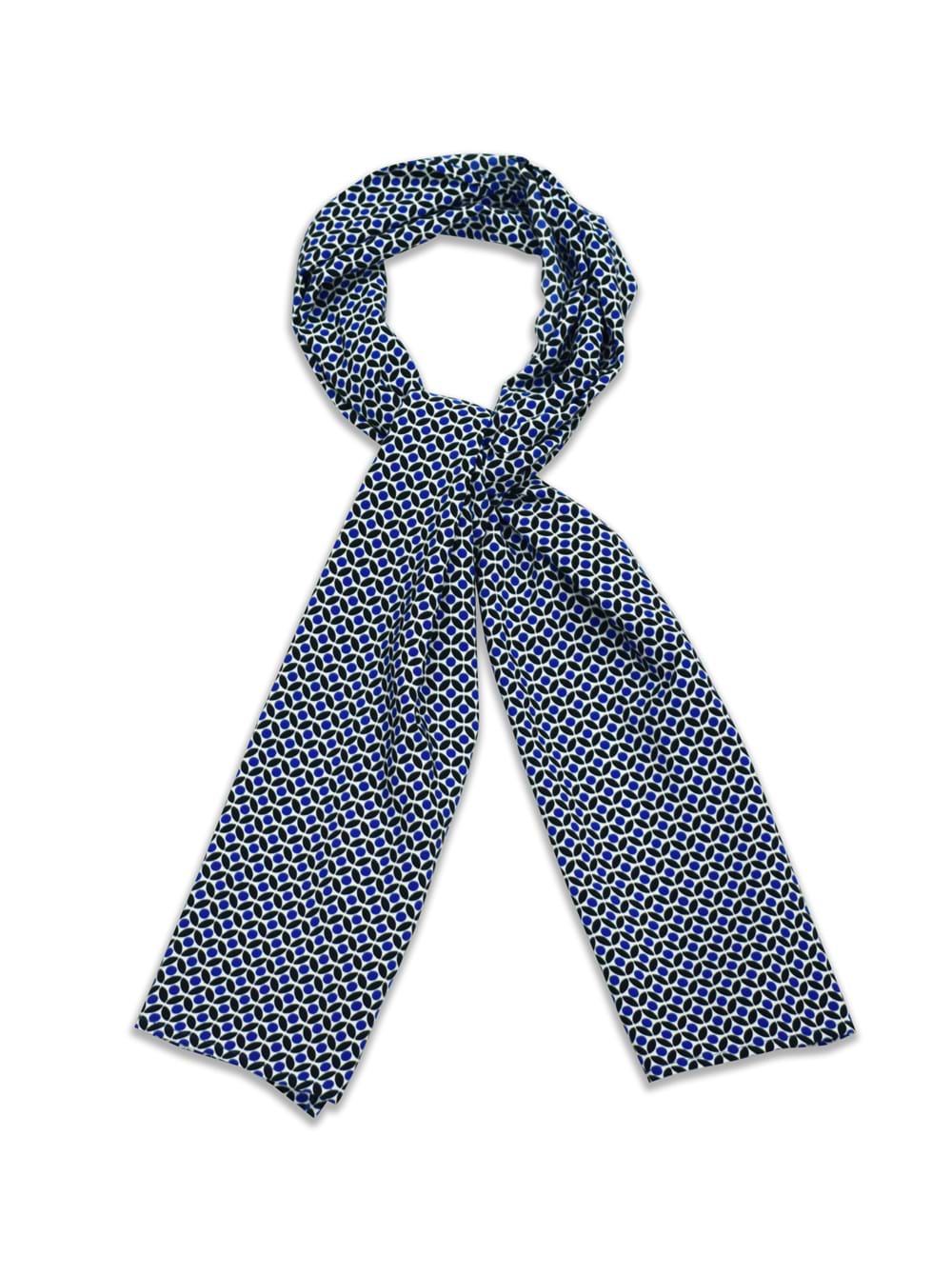 Ladies Scarf Geometric Floral Print