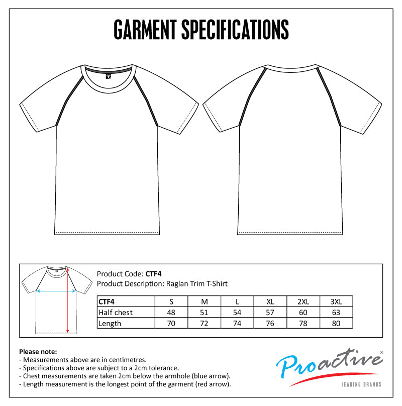 ULTIMATE T - Mens Raglan Trim T-Shirt