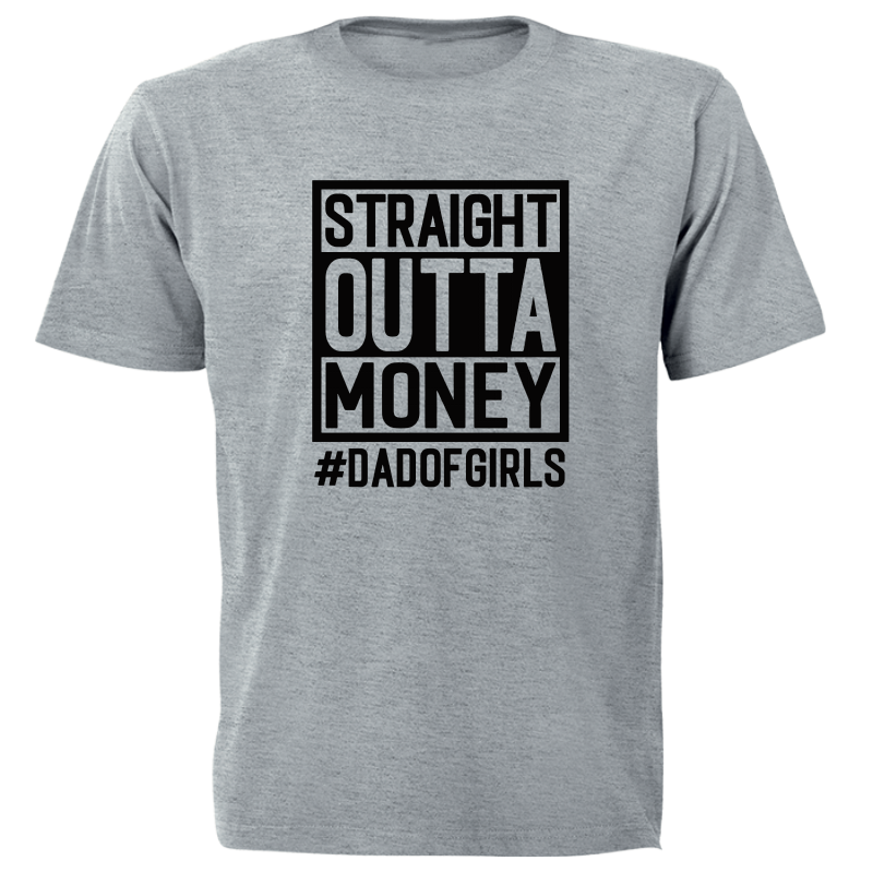Dad Of Girls - Printed T-Shirt