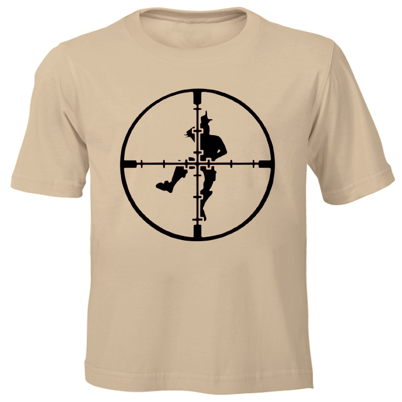 Emote Target Hand Printed T-Shirt