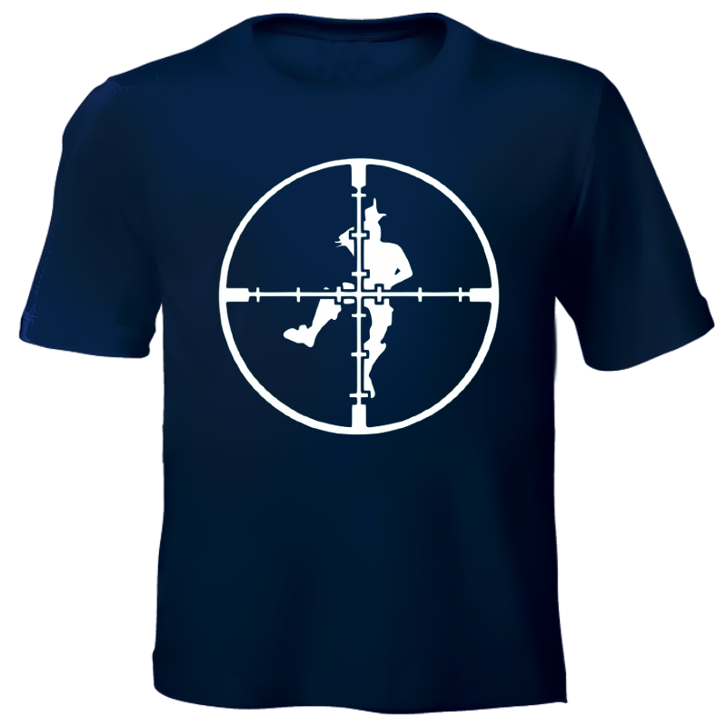 Emote Target Hand Printed T-Shirt