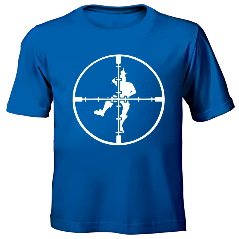 Emote Target Hand Printed T-Shirt