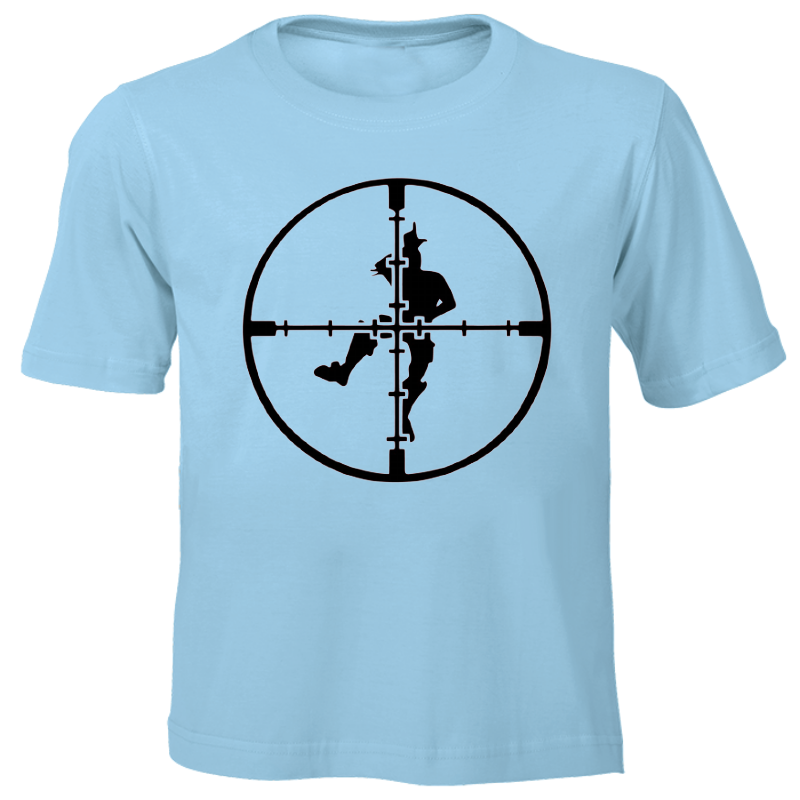 Emote Target Hand Printed T-Shirt