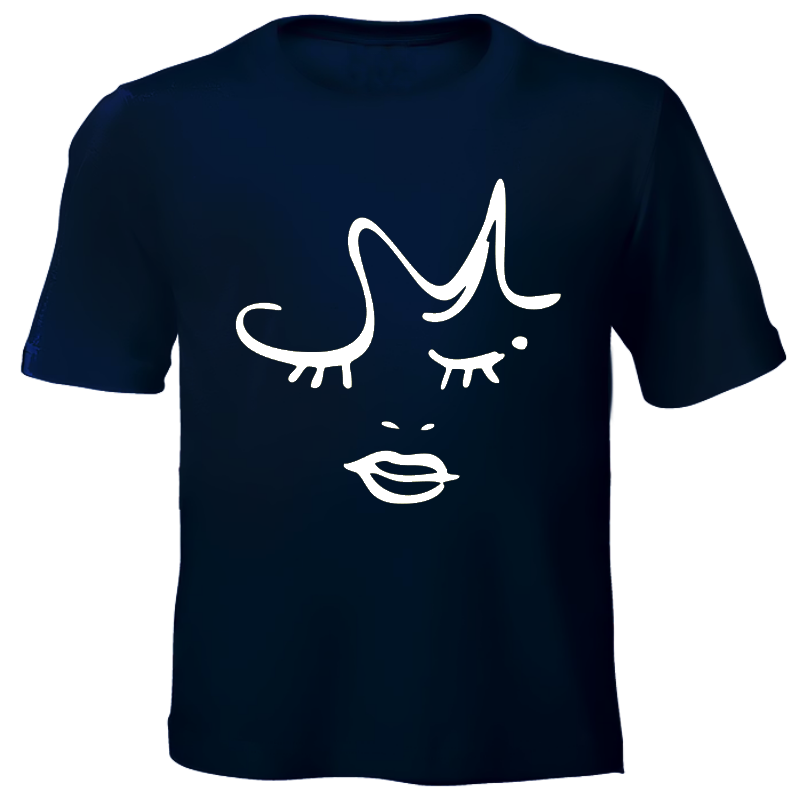 Fanciful Designs - Face Printed T-Shirt