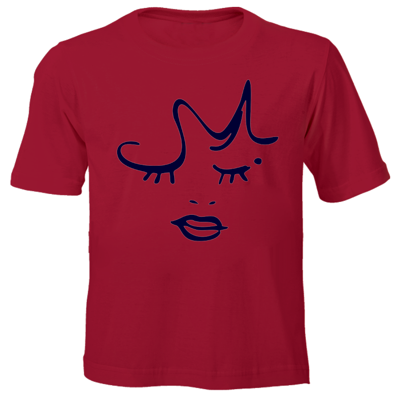 Fanciful Designs - Face Printed T-Shirt