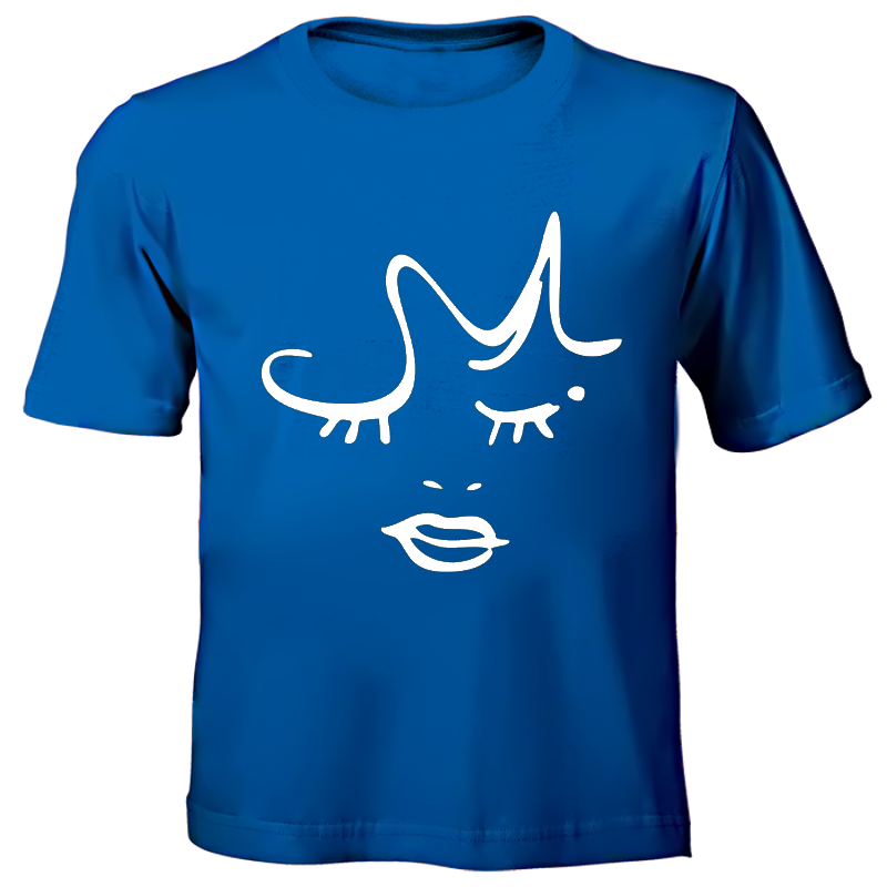 Fanciful Designs - Face Printed T-Shirt