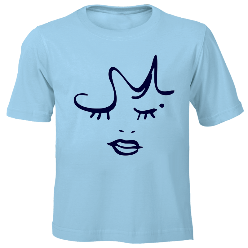 Fanciful Designs - Face Printed T-Shirt