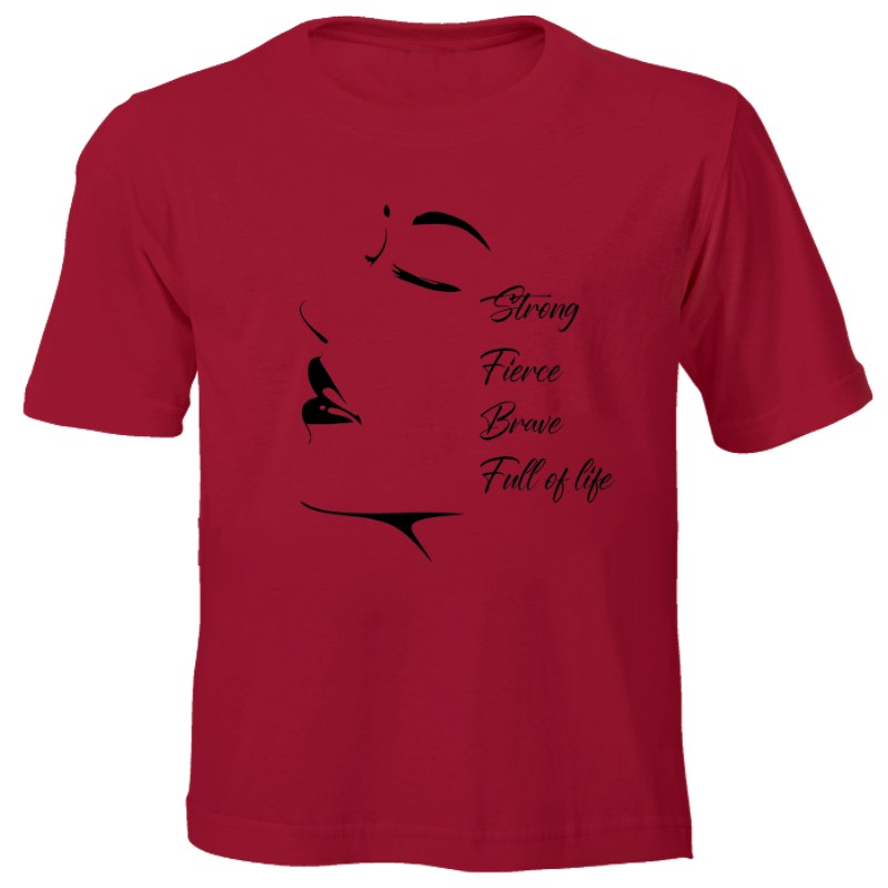 Fanciful Designs - Full of Life Printed T-Shirt