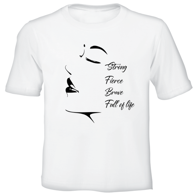 Fanciful Designs - Full of Life Printed T-Shirt