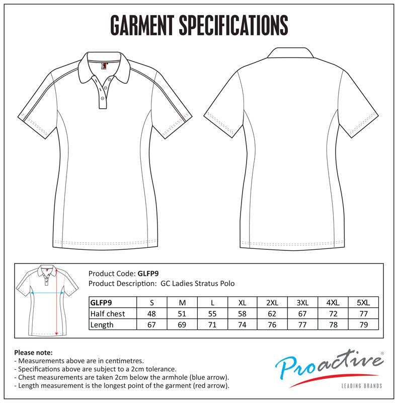 GLOBAL CITIZEN - Ladies Stratus Golf Shirt