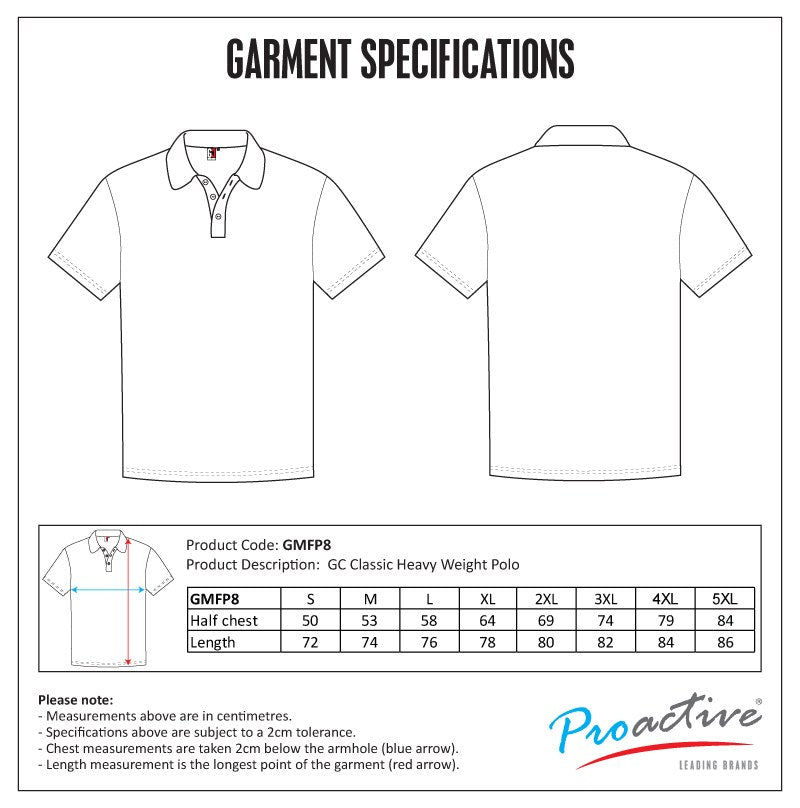 GLOBAL CITIZEN - Classic Heavy Weight Polo