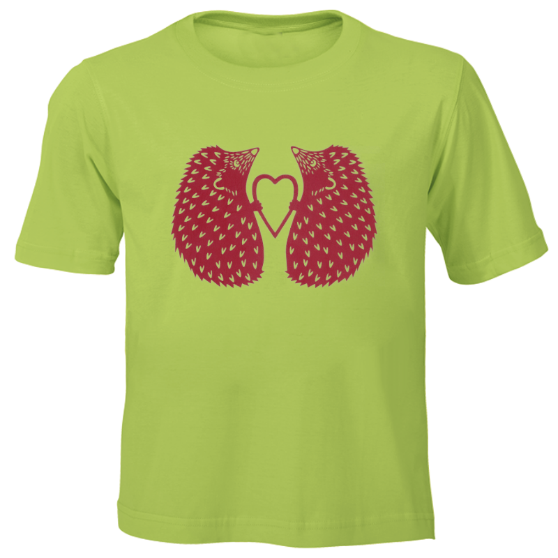 Hedgehog Printed Kids T-Shirt