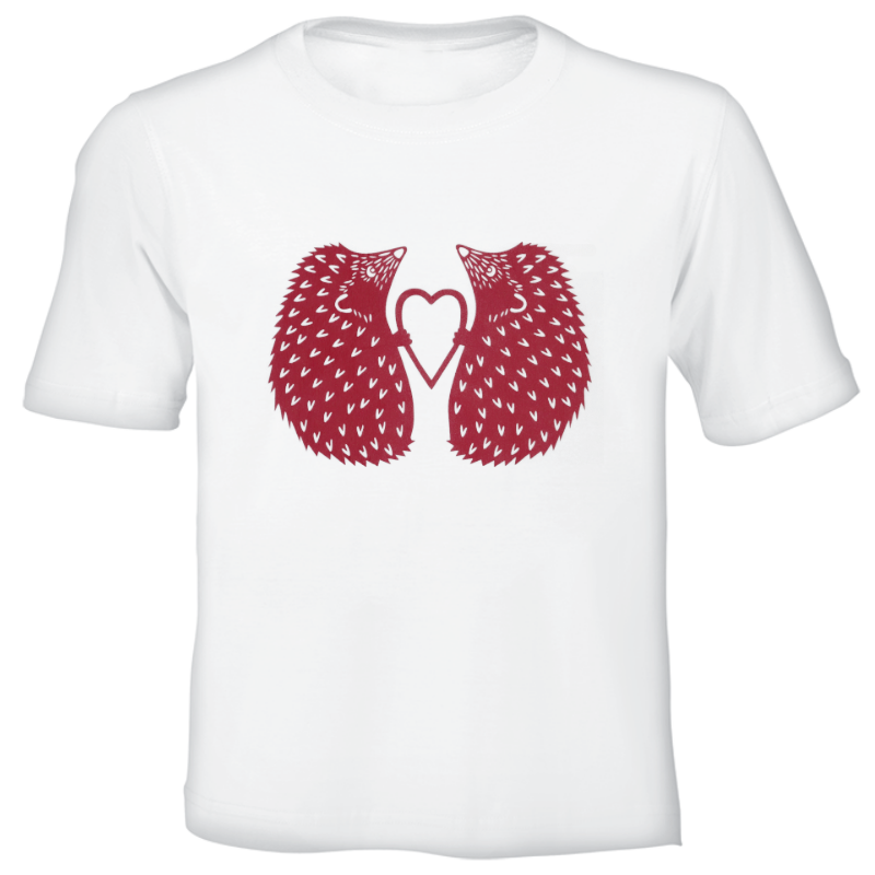 Hedgehog Printed Kids T-Shirt