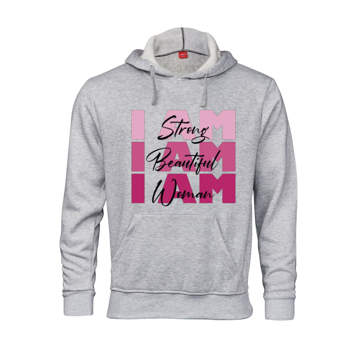 Fanciful Designs - I AM Printed Hoodie