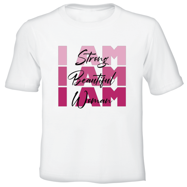 Fanciful Designs - I AM Printed T-Shirt