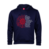 Fanciful Designs - I AM Sunflower Printed Hoodie