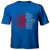 Fanciful Designs - I AM Sunflower Printed T-Shirt