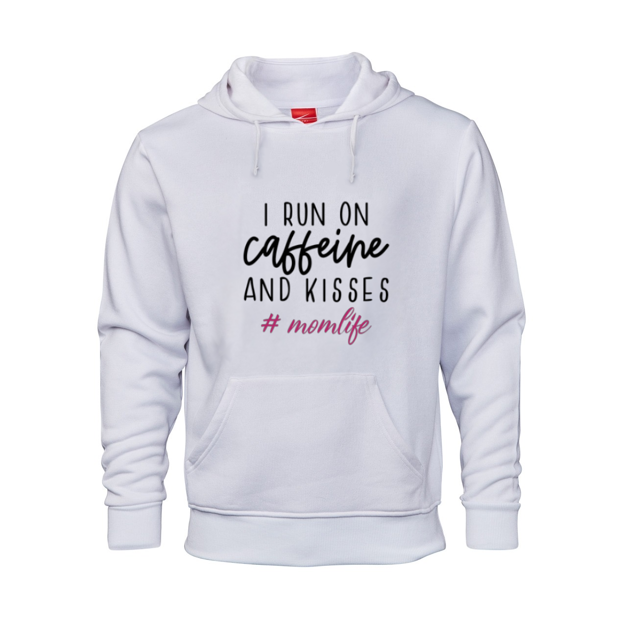 Printed Hoodie - Caffeine and Kisses