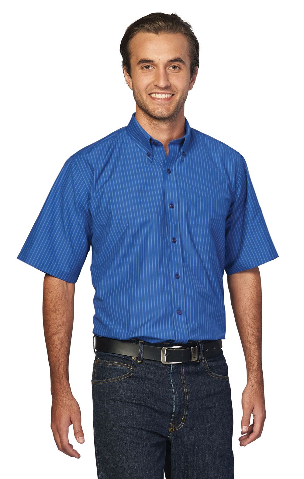 Rolando - K202 Mens Stripe S/S Lounge Shirt