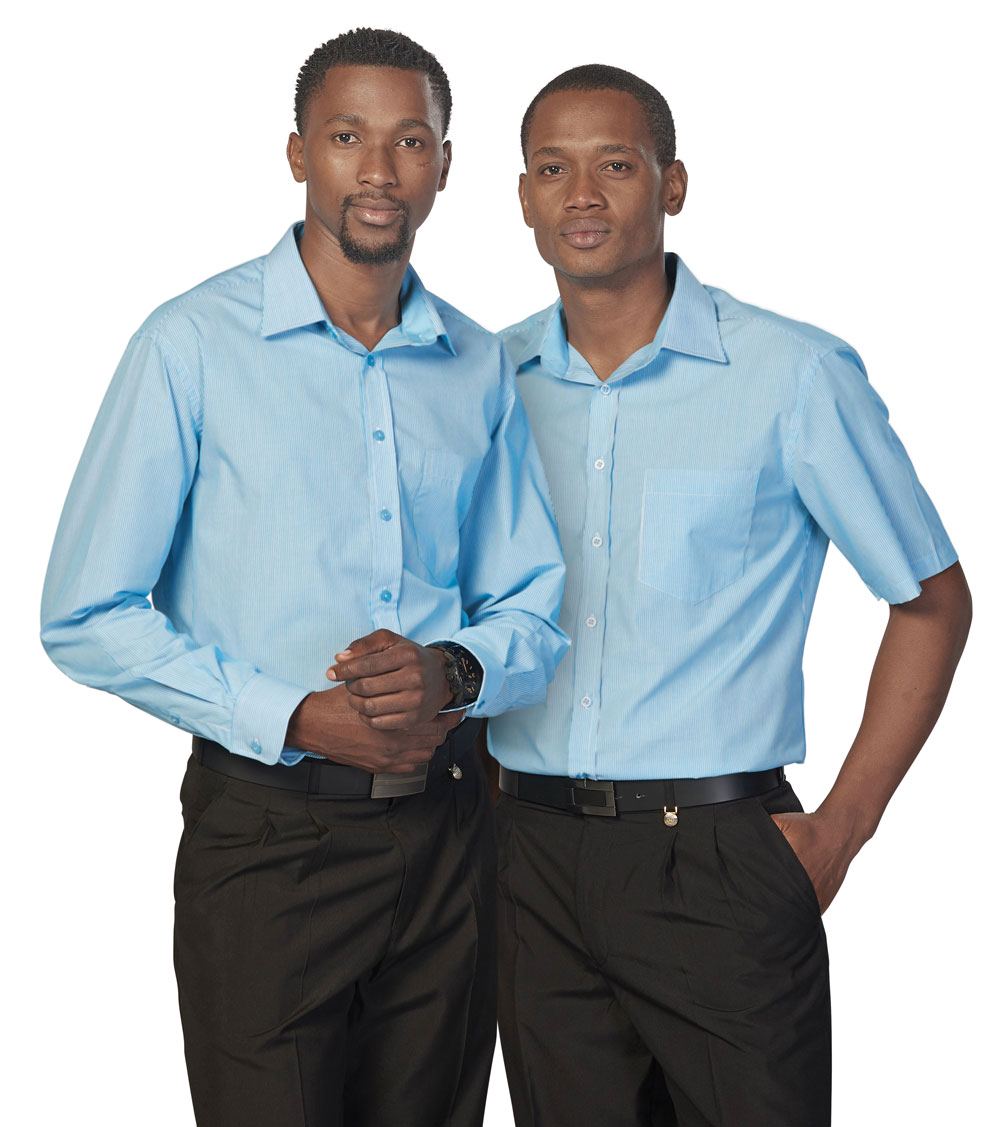 Rolando - K218 Mens Fine Stripe L/S Lounge Shirt