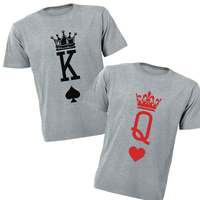 Couples T-Shirts - King and Queen