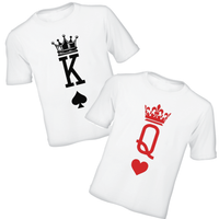 Couples T-Shirts - King and Queen