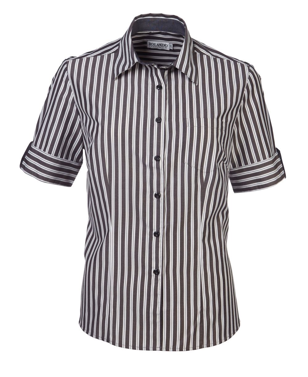 Rolando - N20 Ladies Stripe S/S Angelique Blouse