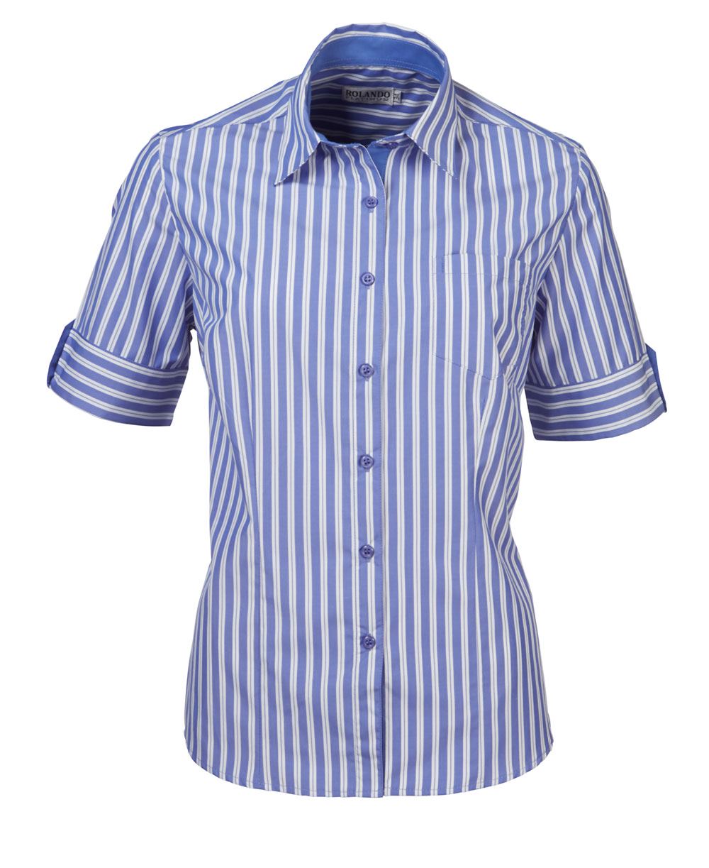 Rolando - N20 Ladies Stripe S/S Angelique Blouse