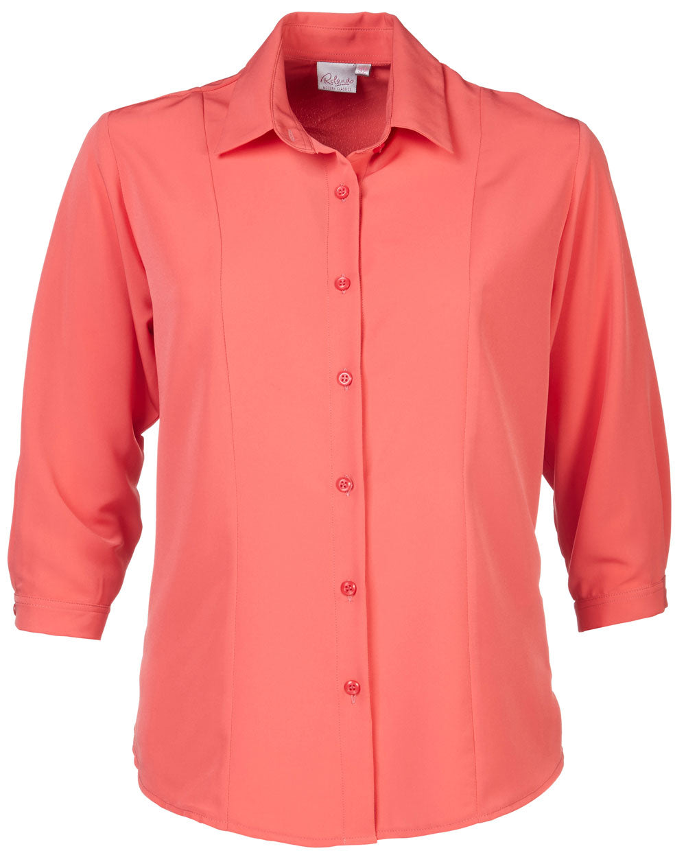 Plain Koshibo Blouse coral