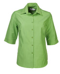 Ladies 3/4 sleeve blouse lime