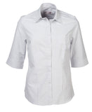 Ladies 3/4 sleeve blouse white