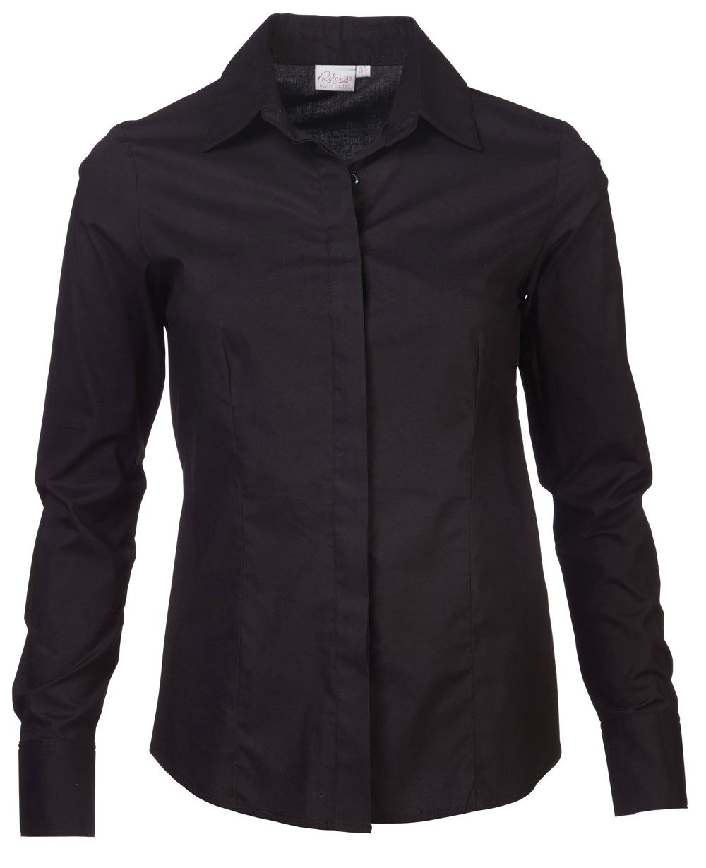 Rolando - K213 Ladies Stretch Poplin Savannah L/S Blouse