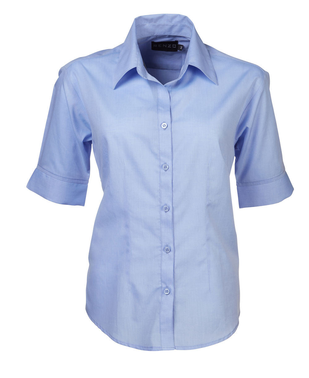 Renzo - S05 Ladies End On End S/S Megan Blouse